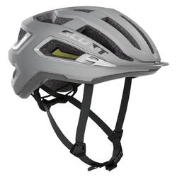 Scott Arx Plus MIPS Rennrad Fahrrad Helm reflective grau 2023