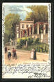 Lithographie Potsdam, Jagdschloss Glienicke 1906 