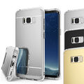 Für Samsung Galaxy S8 Plus S8+ - Slim Spiegel Rückseite Stoßstange TPU Silikon Hülle Cover