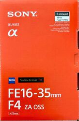 Sony Vario-Tessar (SEL1635Z) FE 16–35mm f/4 ZA OSS