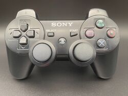 Original Sony PS3 PlayStation 3 DualShock 3 Controller Schwarz DEFEKT