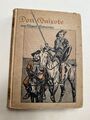 Don Quixote von La Mancha. Cervantes de Saavedra, Don Miguel Kinderbuch um 1920