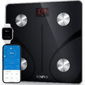 RENPHO Körperfettwaage, Bluetooth Personenwaage Mit App, 13 Körperwerte NEU