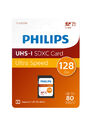 Philips SD Karte 32GB 128GB Class 10 SDHC SDXC
