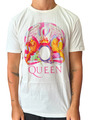 Queen - Freddie A Night At The Opera verstärkt Vintage weißes T-Shirt verschiedene Größen