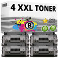 4x XXL TINTE TONER für HP 90X CE390X LaserJet M4555 MFP M4555f M4555fskm M4555h