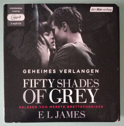 E.L. James - Fifty Shades of Grey: Geheimes Verlangen - Hörbuch 2 MP3 CD