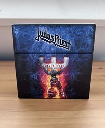 Judas Priest Single Cuts Box Set 20 CD's Incl pre-order Edition Magnets Unplayed
