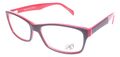 TAO 7124 C1 Damen Brille Kunststoff Rot