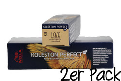 17,46€/100ml 2x Wella Koleston Perfect ME+ Pure Naturals 10/0 Haarfarbe 60 ml