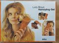 Lady Braun Haarstyling-Set HLD-5 Vintage 70er Föhn Orange komplett Orginalkarton