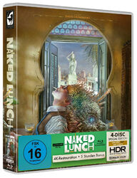 »Naked Lunch« [Ultra-HD Blu-ray & Blu-ray] 4-Disc Special Edition 🎬NEU & OVP🎬