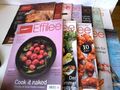 Konvolut: 12 Magazine Effilee - Magazin für Bauch und Umfang, Kulinarik etc. Sap