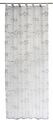 Schlaufenschal Gardine Vorhang transparent Loveletter Schrift weiß grau 198701 (