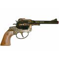 Sohni-Wicke Pistole 12-Schuß Cowboy 24 cm Revolver Colt Karneval Fasching Sound