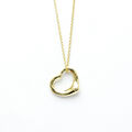 Tiffany Open Heart Gelbgold (18K) No Stone Herren,Damen Mode Halskette  BF571586