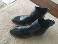 Stiefelette Gr. 38  Gabor schwarz Lackleder mit Struktur