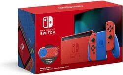 Nintendo Switch HAC-001 (-01) Mario Red & Blue Edition - 32 GB