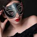 Sexy Gesichtsmaske Augenmaske PU Leder Maske Venezianische Party Karneval Ball