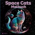 Katzen Malbuch Space Cats Ausmalbuch für Erwachsene, Frauen, Teenager mit 30...