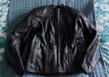 CROWTREE LEATHERS LEDER FAHRRADJACKE SCHWARZ SPORT CA. 10 BIS 12 TRACK TAGESRENNEN