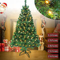 Weihnachtsbaum Künstlicher Tannenbaum LED Deko Christbaum 120/150/180/210/240cm