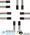 10x 3 Pin Dupont / Jumper Kabel female weiblich 70 cm 3D-Drucker RepRap Arduino