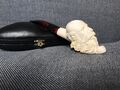 Meerschaumpfeife neu mit Motiv oFi kleine Pausenpfeife