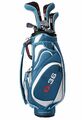 Golf36 Golfset für Kinder/Teenager , türkis, 4 (ab 1,55 m) im Trolley/Cardbag