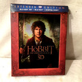 DER HOBBIT Eine unerwartete Reise EXTENDED BluRay 3D Disc 5 DVD Box Digital Copy
