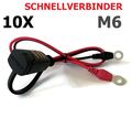 10 X CTEK Schnellkontaktkabel / Comfort Connect TYP2 56-260