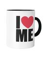 I Love Me Tasse Mug Herz Heart Geschenk Selflove Selbstliebe Statement Myself