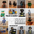 Playmobil Figuren zum Aussuchen Polizei Polizist SEK Ganove Räuber City Action