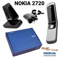 Neu Nokia 2720 Fold-2G - schwarz entsperrt Handy Flip Handy UK Lager Garantie verpackt
