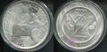 LIBERIA 1999 - 20 Dollars, 1 Unze in 999 Silber, stgl. - MILLENIUM 2000 -RAR!!