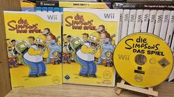 Die Simpsons-Das Spiel (Nintendo Wii, 2007) OVP & Anleitung Komplett 