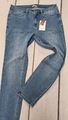 Sheego Hose Jeans Jeanshose Blau Ton Stretch Gr. 44 bis 58 Übergröße 459 (0 573)