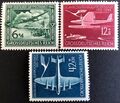 3 Briefmarken Grossdeutsches Reich 1944 25 Jahre Dt. Flugpostdienst Pfr. Mi 866