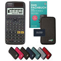 CALCUSO Standardpaket Dunkelgrau mit Taschenrechner Casio FX-87DE X ClassWiz