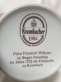 Krombacher Pils Jahreskrug von 1984  Bierkrug
