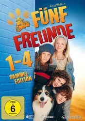 Fünf Freunde - 1+2+3+4 - Sammel-Edition (Enid Blyton) # 4-DVD-BOX-NEU