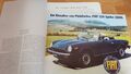 FIAT 124 SPIDER 2000 - 1966-81  - ARCHIV VERLAG FAKSIMILE - PROSPEKT -AUTOMOBIL