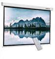 Reflecta CrystalLine Heimkino Beamer Motorleinwand 240 x 240 cm 1:1 HDTV 3D 4K