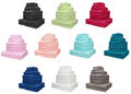Betz 12 tlg. Handtuch Set Badetuch PALERMO 100%Baumwolle verschiedene Farben