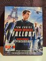 Mission: Impossible: Fallout (Blu-ray + DVD, 2018, 3-Disc Set) Slipcover