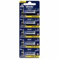 1x 5er Vinnic A27 12V Alkaline-Batterien A27 27A LR27A MN27 L828 Blister 