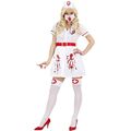 Blutige Krankenschwester 42/44 (L) Halloween Damen Kostüm Bloody Nurse