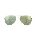 Oliver Peoples Sonnenbrille Benedict 1002 5264O9 18K Gold plattiert G15 Goldtone