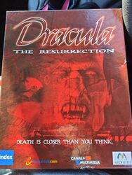 Dracula: The Resurrection Big Box PC-Spiel seltenes CD-ROM SPIEL GEWINN/95/98 