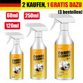 60-250ML Multi-purpose Foam Cleaner Automoive Spray Car Interior Home Cleaning